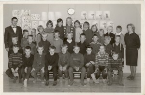 Paljakan koulun oppilaat 1964 - 1965